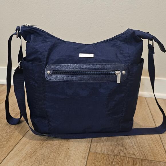 Baggallini Every Place Navy Shoulder Bag - Picture 1 of 7